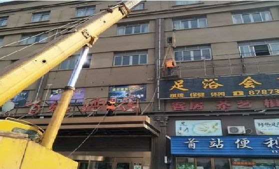 文山安装较高的门店招牌有什么好的方法？