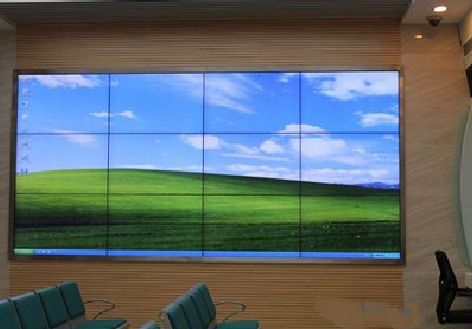 文山液晶拼接屏的另类用法。